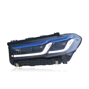For 2018-2023 Bmw 5 Series G30 Headlight Modification G30 <strong>Thunder</strong> M5 High-End <strong>LED</strong> Laser Headlights - Product Image 4