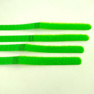 <strong>Hook</strong> <strong>and</strong> <strong>Loop</strong> <strong>Strapping</strong> Reusable Fastening Cable Ties Green Color <strong>Loop</strong> &amp; <strong>Hook</strong> With Buckle for Wire Management - Product Image 5