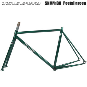 TSUNAMI SNM4130 Fixie çerçeve-kromoly çelik parça ve performans bisiklet iskeleti 700C - Product Image 4