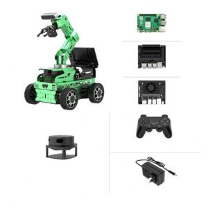 JetMax AI Learning Kit Robot, riconoscimento visivo programmabile, A1, Chassis Standard Mecanum, No ROS Controller Board - Product Image 2