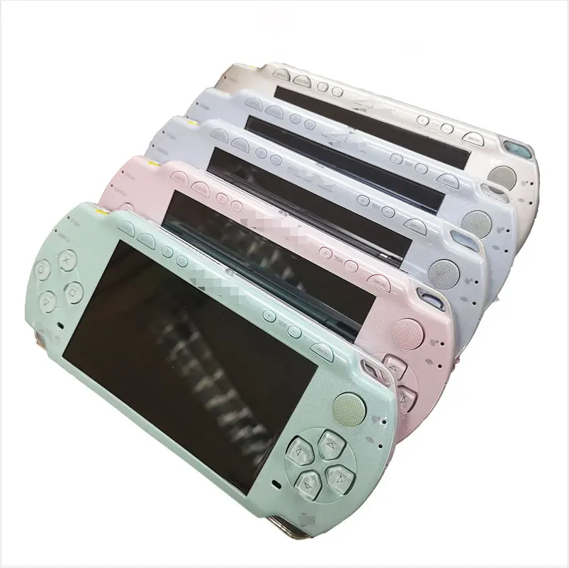 Consola de juegos portátil para playstation PSP 2000, consola de juegos con cargador de batería profesional y reacondicionada