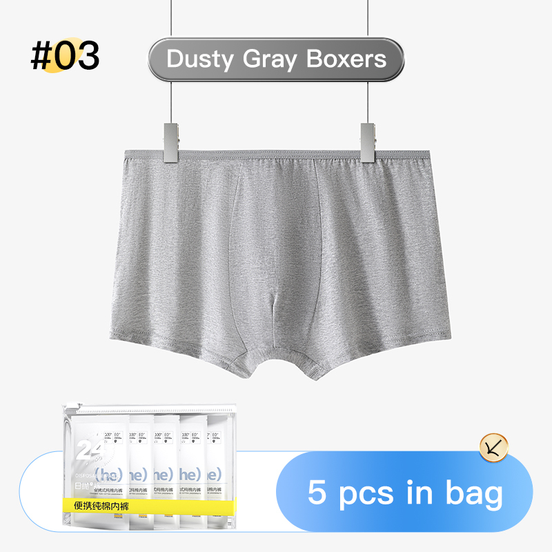 03 Sac à Gray-Boxers-5pcs-in poussiéreux