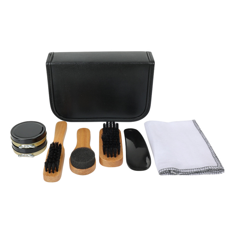 7-piece shoe care set