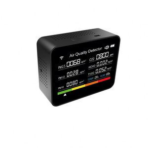 2CO8 13-1 TUYA Wifiスマート大気質検出器PM2.5超高特定物質センサーによるガスモニタリング - Product Image 3