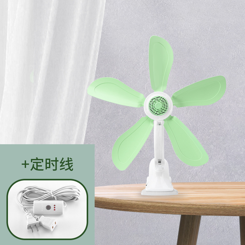 Green clip fan (strong wind) timer line