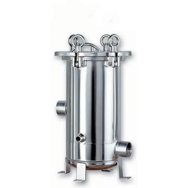 RO水処理システム用工業用循環水用コアタイプフィルターステンレス鋼カートリッジフィルターハウジングフィルター