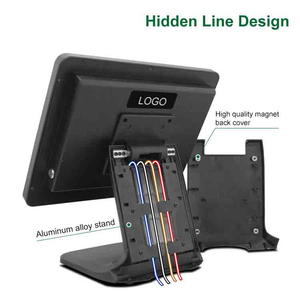 Sistema de punto de venta con pantalla táctil LCD dual software y hardware pos sistema POS barato - Product Image 3