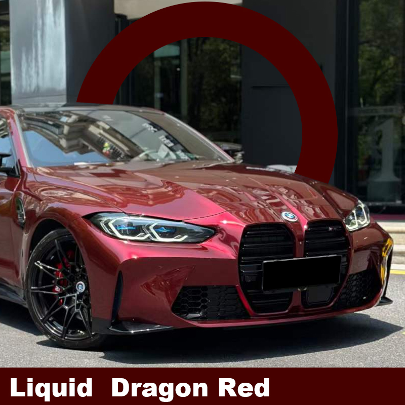 Dragon liquide rouge