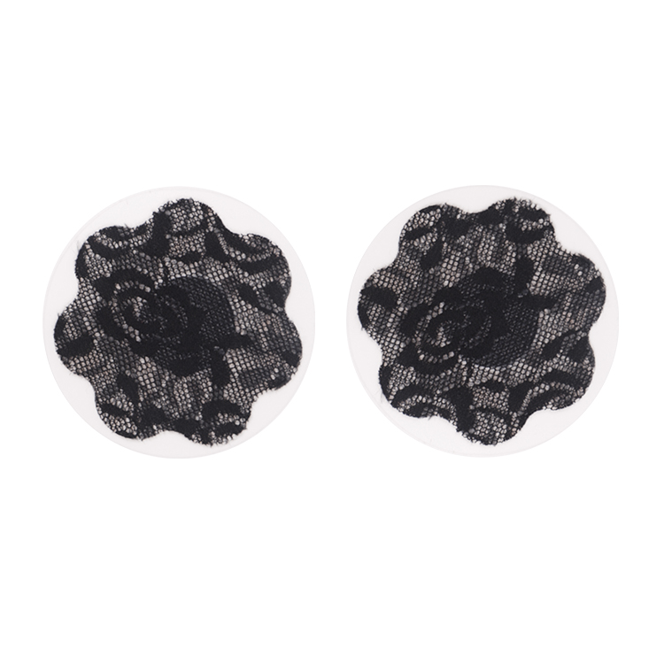 fleur de dentelle noire