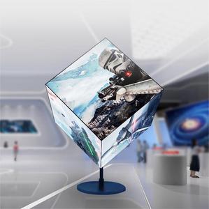 Fabrika özelleştirme P2.5 kapalı yaratıcı reklam küp 5 taraflı Led 320*320mm küp ekran tam renkli Led ekran - Product Image 5