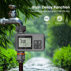 Timer per acqua da esterno programmabile per rubinetto da giardino IPX5 impermeabile con modalità manuale - Product Image 5