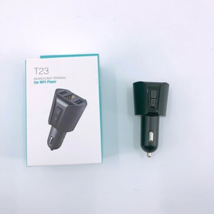 ハンズフリーカーキットオールスタイルワイヤレススピーカーフォンMP3ミュージックプレーヤーサンバイザークリップスピーカーフォン (カーチャージャー付き)