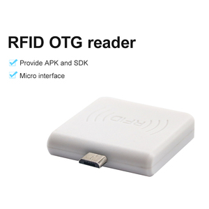 FONKAN 860-960Mhz USB OTG UHF okuyucu Uhf mikro Usb için Mini RFID okuyucu Android telefon - Product Image 2