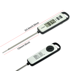 Termómetro Digital de grado comercial superrápido TP602 para cocinar carne, caramelo, vela, aceite líquido, termómetro de sonda compacto - Product Image 1