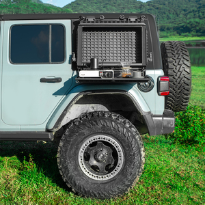 Maiker <strong>Off</strong> <strong>Road</strong> Outdoor Camping Window Multifunctional Storage Box with Folding Table for <strong>Jeep</strong> Wrangler JL Accessories - Product Image 2