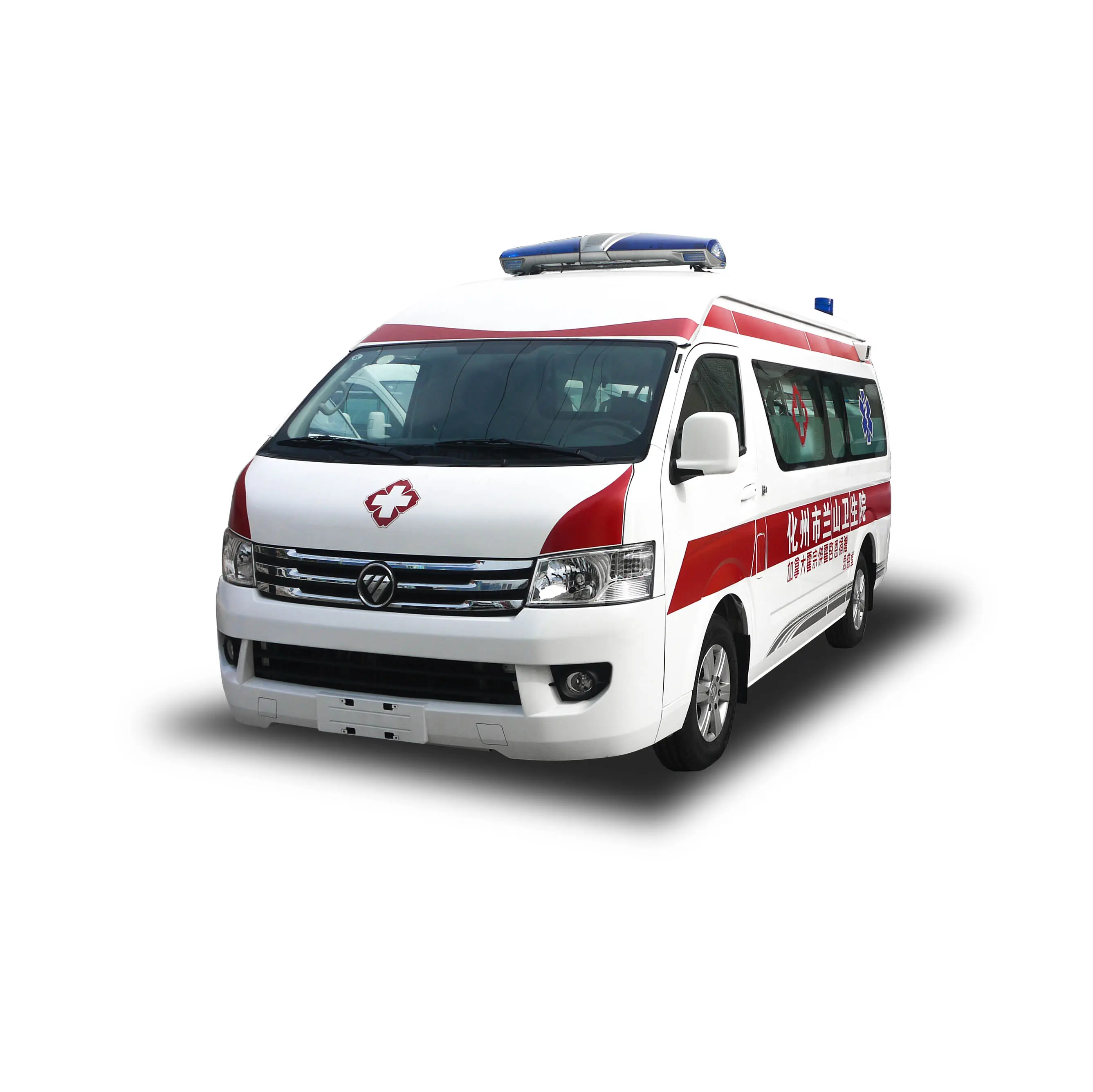 Veicolo di ambulanza di trasporto di emergenza a buon mercato FOTON G7 monitoraggio medico ICU ambulanza prezzo auto in vendita