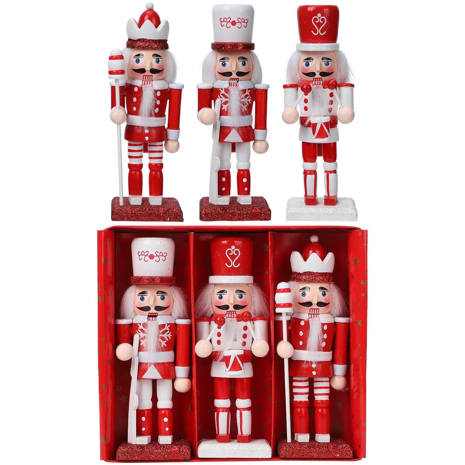 Red White Set of 3