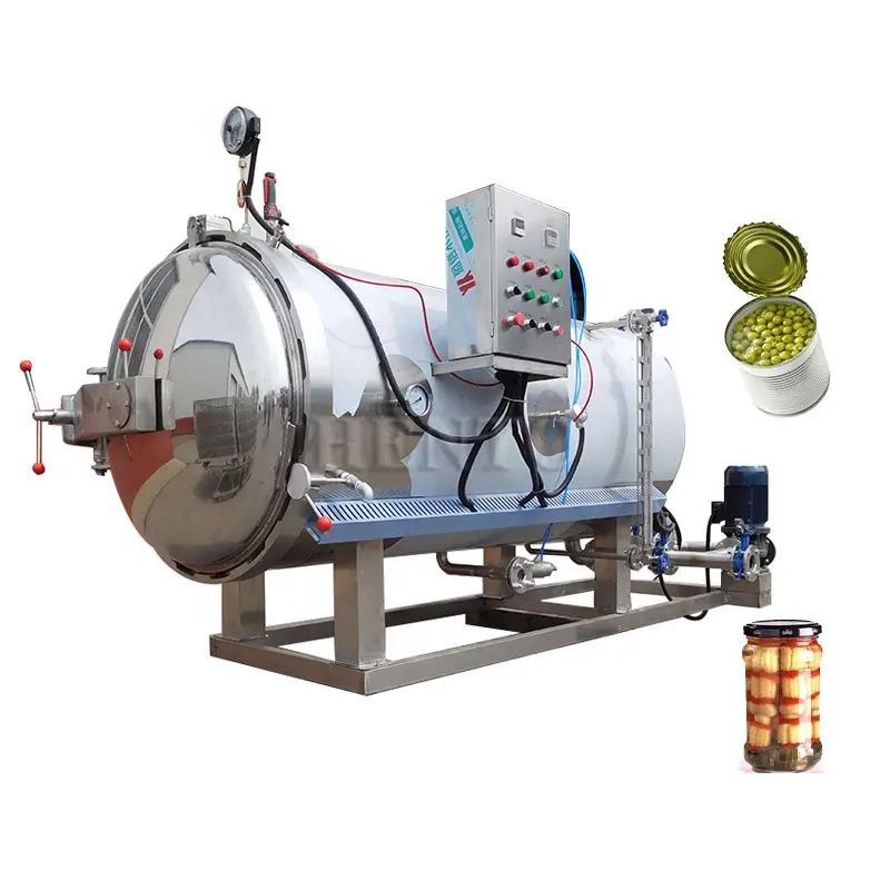 Fabricante de China, olla de esterilización/equipo esterilizador de autoclave para conservas/máquina autoclave para alimentos