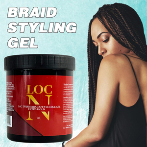 Không nhờn loc N Twist Gel mạnh mẽ giữ cạnh kiểm soát sáp long lanh bện mứt tóc Gel <span class=keywords><strong>Braid</strong></span> Gel - Product Image 2