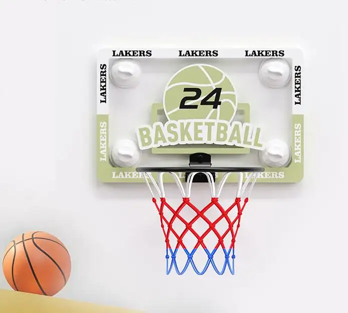 Mini aro de baloncesto de mesa portátil para exteriores, aro de baloncesto de montaje en pared con tablero de pc, venta al por mayor