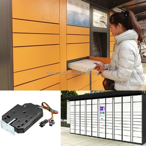 GIS akıllı manyetik Solenoid cıvata dolap kilidi 24v ekspres parsel teslim kutusu Dc 12v merkezi kontrol elektronik soyunma kilit - Product Image 6