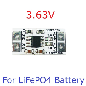 SDBK03TA Mini Mppt Solar <strong>Charge</strong> <strong>Controller</strong> 4.2V/3.7V 3.6V/3.2V Charger Module Dc 5V 1A Board for I-Ion/li-Po Lifepo4 Battery - Product Image 5
