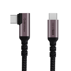 Custom USB 3.0 2.0 or Type C to Type-C or 8 Pin <strong>Data</strong> Cables Mobile Cell Phone 1M 2 3 M Fast Charging Nylon 90 Degrees <strong>Data</strong> Line - Product Image 1