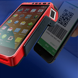 Sistema POS portátil, escáner de código QR, todo en uno, Terminal POS Android con HCC-Z100 de impresora - Product Image 2