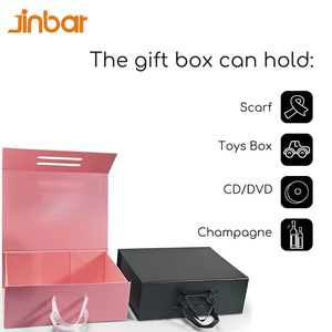 Retail Candle Boxes Cardboard Cake Packaging Box Bakery with Handle for Home Unique Unwrapping <strong>Experiences</strong> Black <strong>Gift</strong> Boxes - Product Image 3