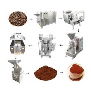 小型可可豆加工线可可生产线可可粉制造机 - Product Image 1
