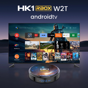 2023 HK1ทั่วโลกกล่อง W2T rbox 4K S905W2 Ultra HD แอนดรอยด์11.0สมาร์ท set-top box เครื่องเล่นมีเดีย2GB 16GB เอทีวีพร้อมรีโมทเสียง - Product Image 5