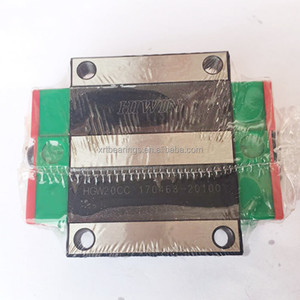 Bloque deslizante de riel de guía lineal HIWIN de movimiento suave HGW20CC - Product Image 2