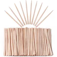 200 Pcs Eyebrow Wax Sticks Wax Applicator, Wood Wax Spatulas for Face and Small Hair Removal Sticks (Without Handle)