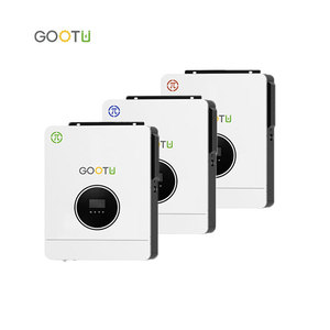 GOOTU EU Warehouse Salida dual 120A MPPT Control 6.2KW Inversor solar Max 6200W Inversor fotovoltaico de entrada
