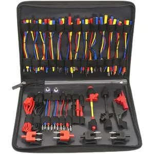 Juego completo de cables de prueba de multímetro, 70 Uds., juego de conectores electrónicos automotrices esenciales, probador de herramientas manuales - Product Image 1