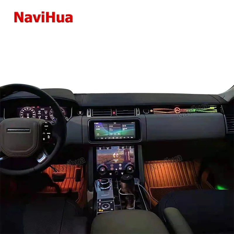 NaviHua Buntes Auto-Umgebungs-LED-Licht zubehör für Land Rover Auto Interior für Range Rover-Serie