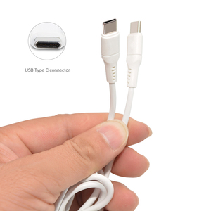 定制高品质聚氯乙烯Usb 2.0连接器1M 60w C型至C型电缆3A快速充电Usb数据线 - Product Image 2