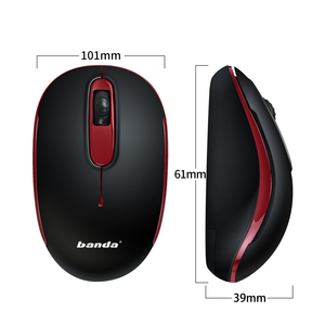 Optical Computer Mouse Wireless Office Ergonomic 2.4G Wireless Mouse Compatible With Multiple <strong>Devices</strong> - Product Image 5