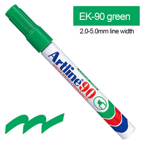 Artline מקורי מפעל EK-90 כיכר עצה מרקר עטי סמן ססגוני סטי עטים באיכות גבוהה