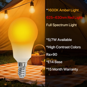 E14 3 <strong>Color</strong> <strong>Change</strong> <strong>LED</strong> Light Bulbs Blue Light Blocking Sleep Gentle Eye Comfortable Warm Amber Light Home Bulb - Product Image 5