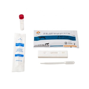 Hızlı algılama tespit hayvan testleri bir pet bakım laboratuvarı köpek Leptospira Ag kiti lepto AT - Product Image 1