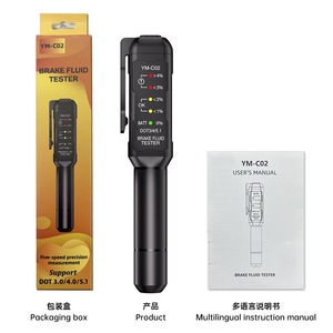 Otomotiv fren hidroliği yağ algılama <span class=keywords><strong>Test</strong></span> kalemi YM-<span class=keywords><strong>C02</strong></span> sıvı testi fren hidroliği <span class=keywords><strong>Test</strong></span> için DOT3/DOT4 YMIOT için otomatik yağ analizörü