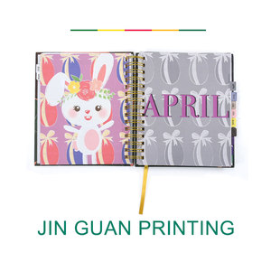 Premium Weekly Wedding Planner <strong>Notebook</strong> Designer Diary <strong>with</strong> PP Cover Saddle Stitching Binding - Product Image 4
