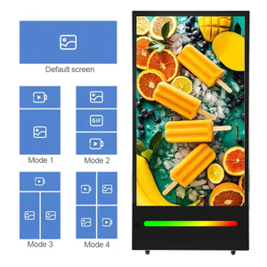 43 Inch High Brightness Movable <strong>LCD</strong> Advertising Board IP65 Outdoor <strong>Display</strong> for Restaurant Menu Welcome OEM Supplier SDK <strong>Function</strong> - Product Image 5