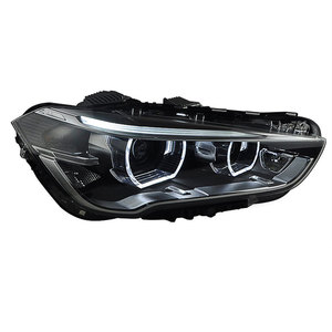 16-19 BMW X1 far takımı için uygun düşük uç modifikasyonu High-end yapılandırma LED Lens ön gündüz farları - Product Image 3