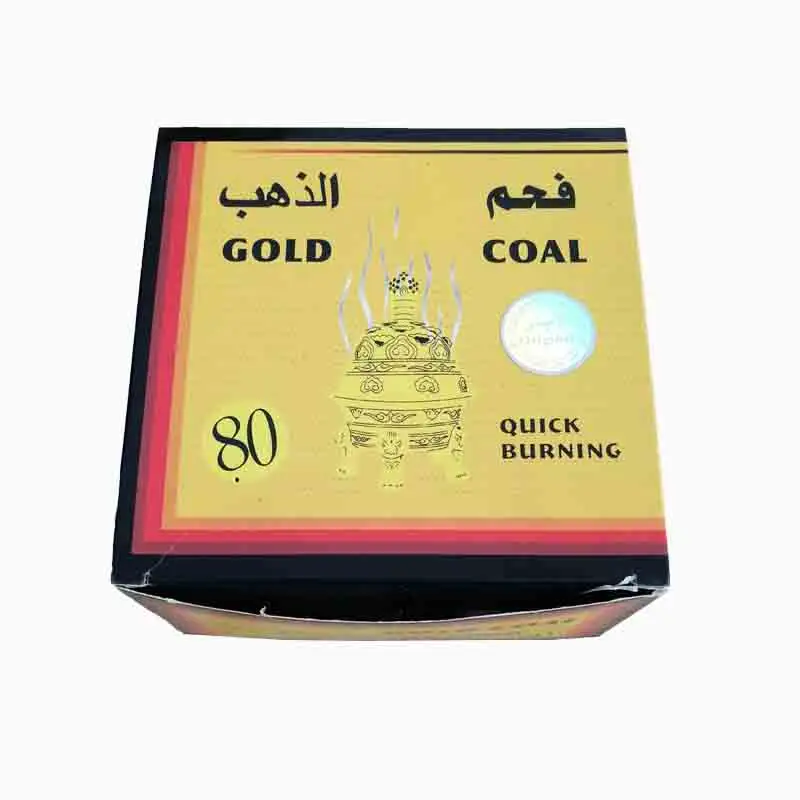 80 pz imballaggio shisha carbone per il tabacco made in china