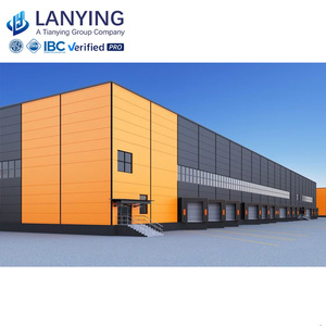 Modern Industrial Design Steel Structure Prefab Factory Building Easily Assembled Workshop/Warehouse Metal Shed - Product Image 2