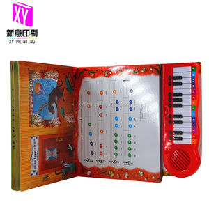 Children Interactive Sound <strong>Book</strong> Piano Music Board <strong>Book</strong> with Nursery Rhymes - Product Image 6