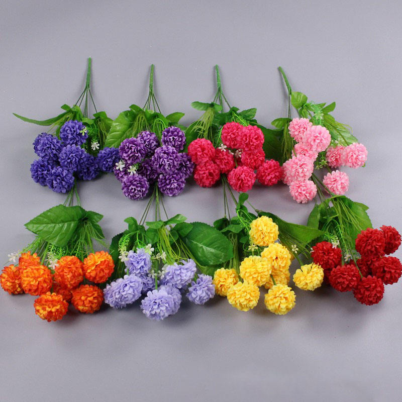 Bola de hortensias de 38 cm.