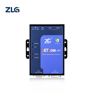 ZLG <strong>Serial</strong> <strong>Port</strong> to Ethernet High-performance Switch <strong>Serial</strong> <strong>Port</strong> Server Device RS232/RS422/RS485 <strong>Serial</strong> <strong>Port</strong> to Ethernet - Product Image 2